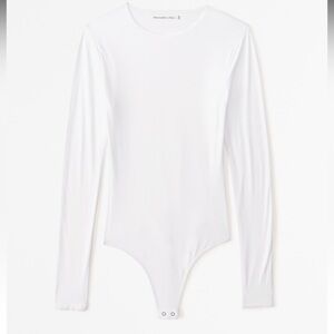 Soft Matte Seamless Long-Sleeve Crew Bodysuit
